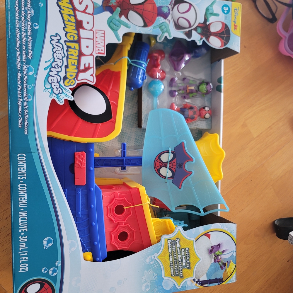 Marvel Spidey Amazing Friends Webquarters Playset - Red, Blue, and Purple